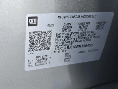 2024 GMC Yukon 2WD 4dr SLT