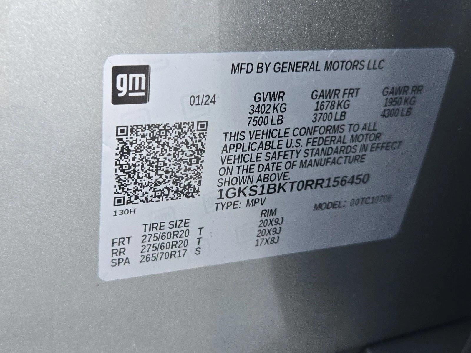 2024 GMC Yukon 2WD 4dr SLT