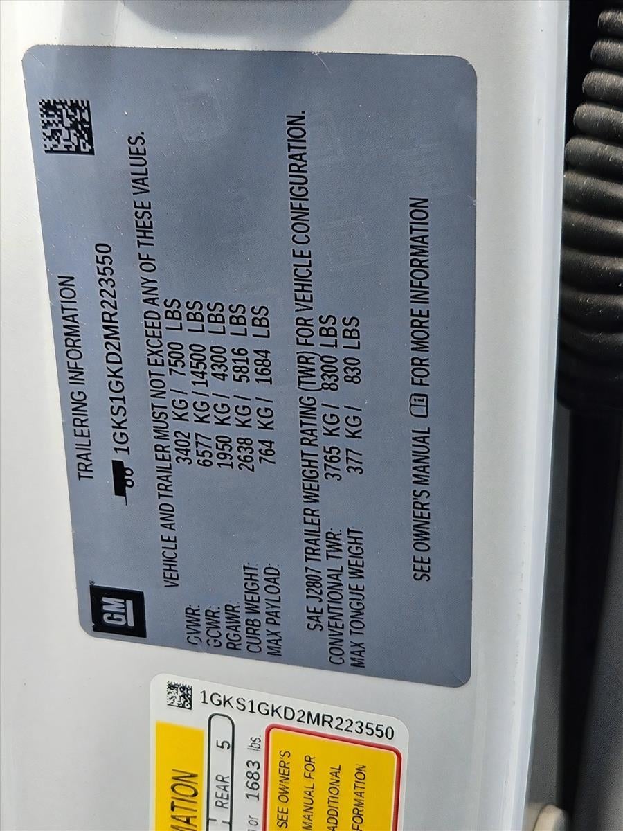 2021 GMC Yukon XL 2WD 4dr SLT