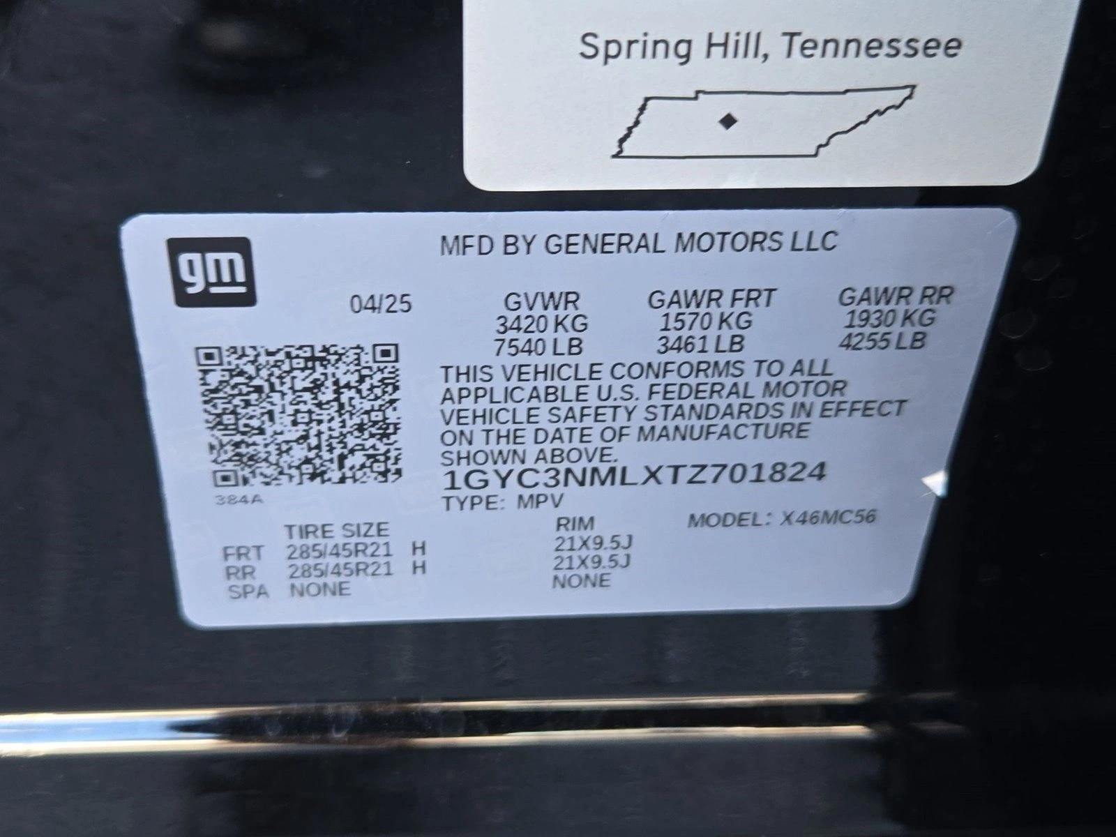 2026 Cadillac VISTIQ AWD 4dr Sport