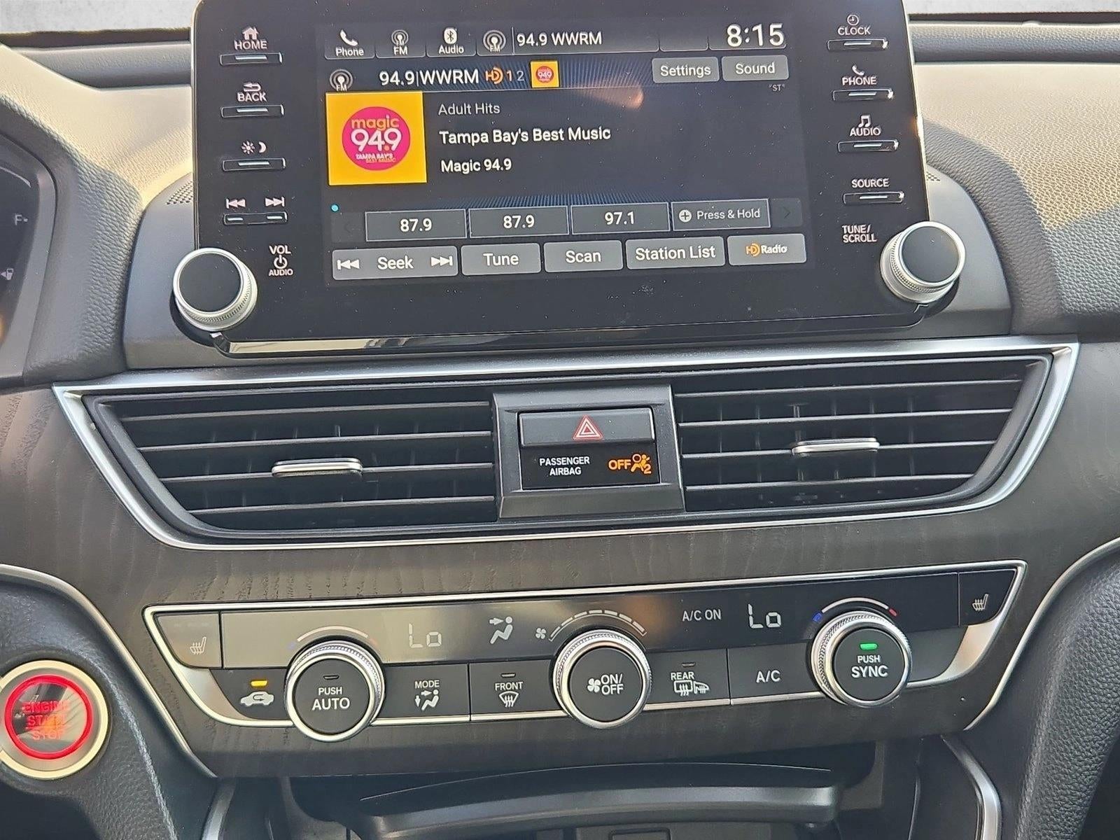 2019 Honda Accord Sedan EX 1.5T CVT