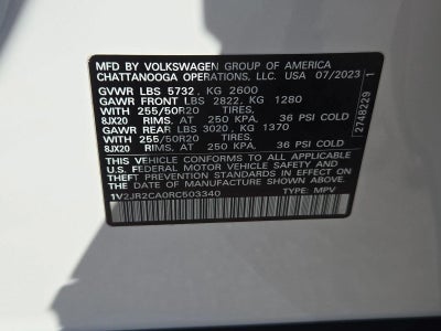 2024 Volkswagen Atlas 2.0T SE w/Technology FWD