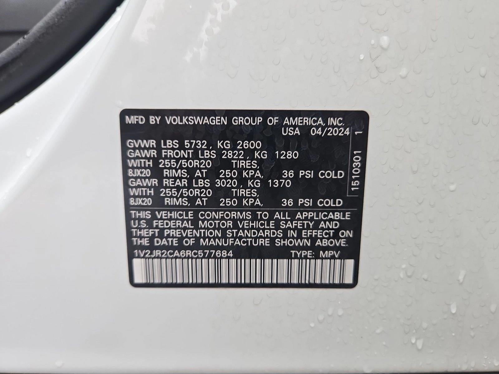 2024 Volkswagen Atlas 2.0T SE w/Technology FWD