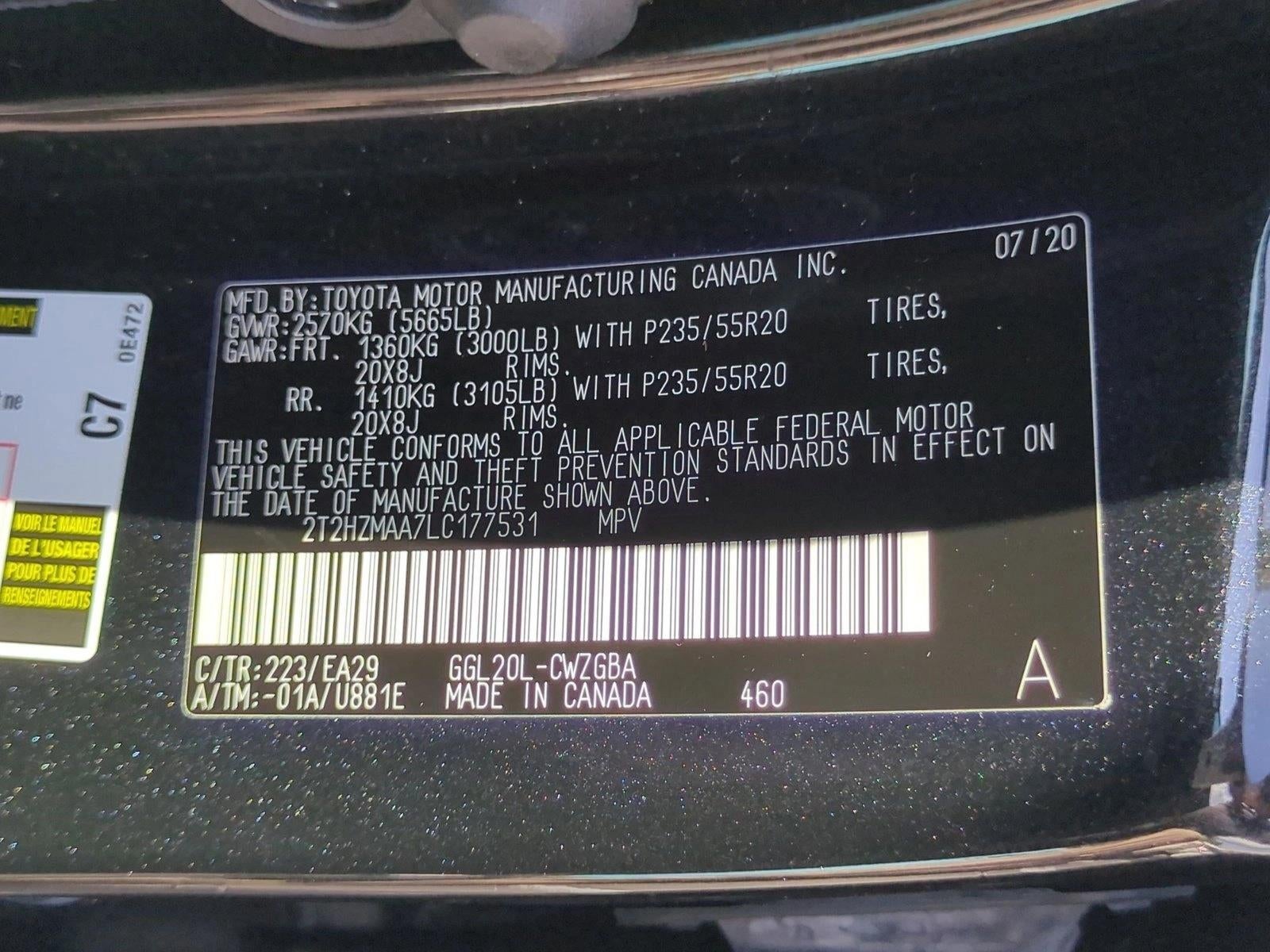 2020 Lexus RX 350 FWD