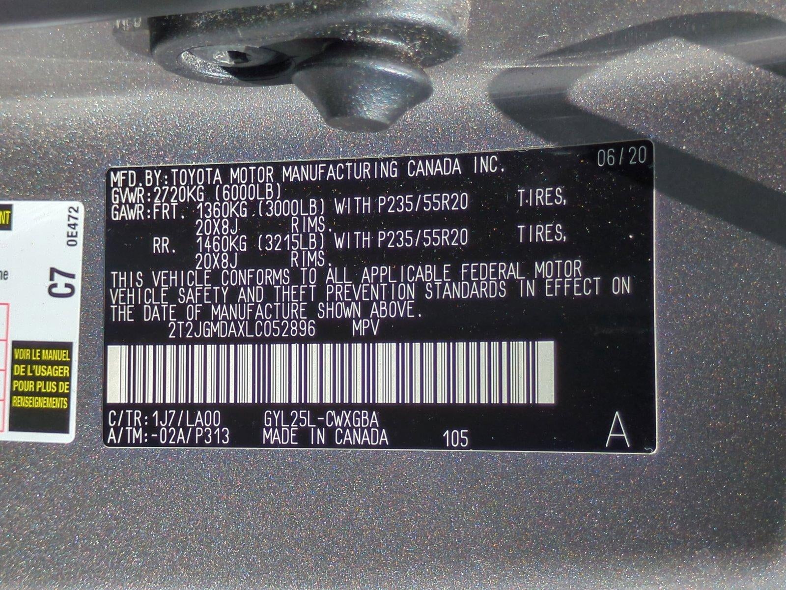 2020 Lexus RX 450h AWD