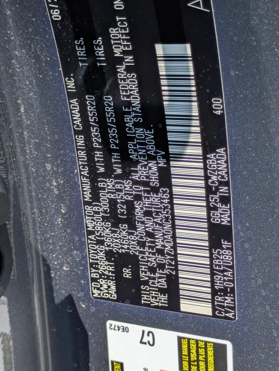 2022 Lexus RX 350 F SPORT Handling AWD