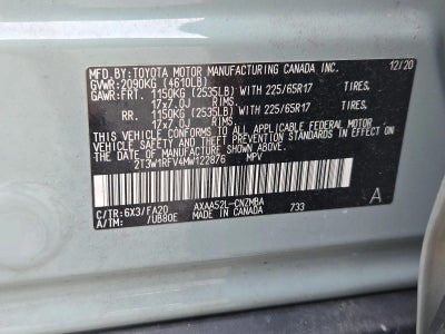 2021 Toyota RAV4 XLE FWD (GS)