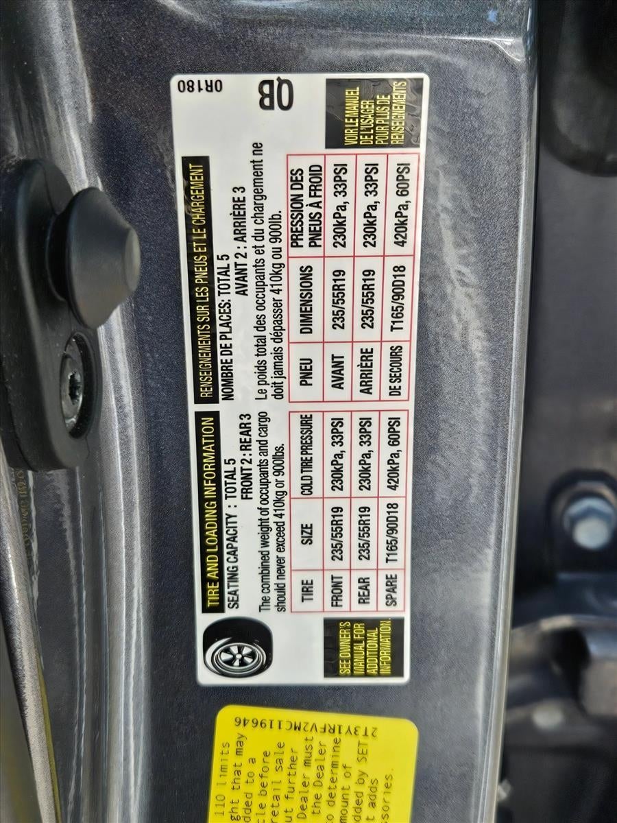 2021 Toyota RAV4 Limited FWD (Natl)
