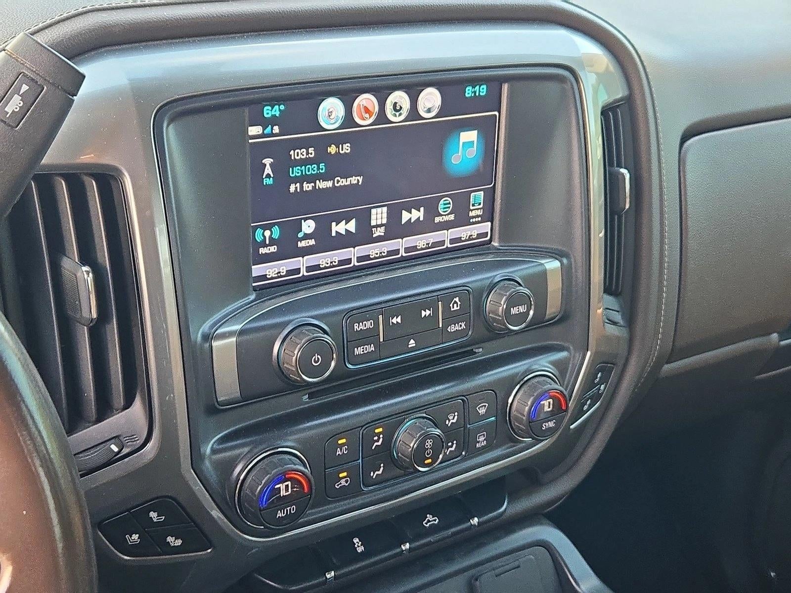 2018 Chevrolet Silverado 1500 Crew Cab Short Box 2-Wheel Drive LTZ