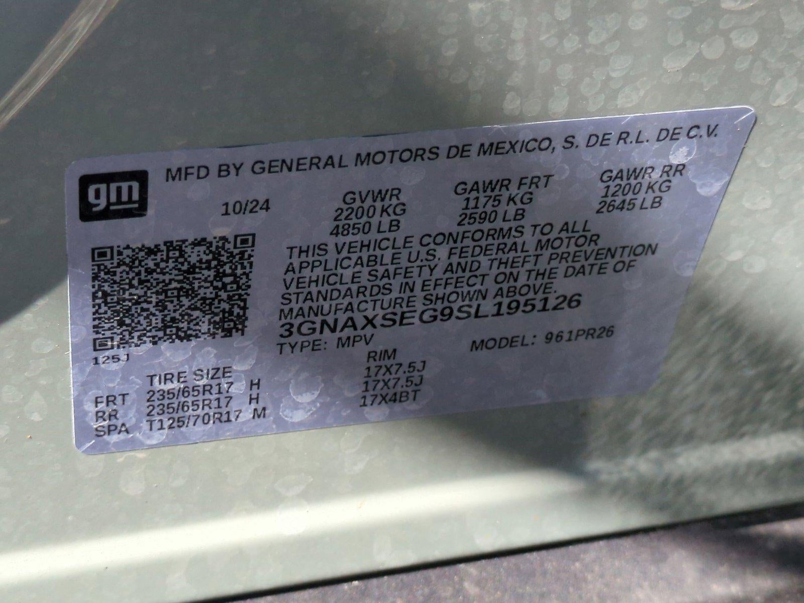 2025 Chevrolet Equinox AWD ACTIV