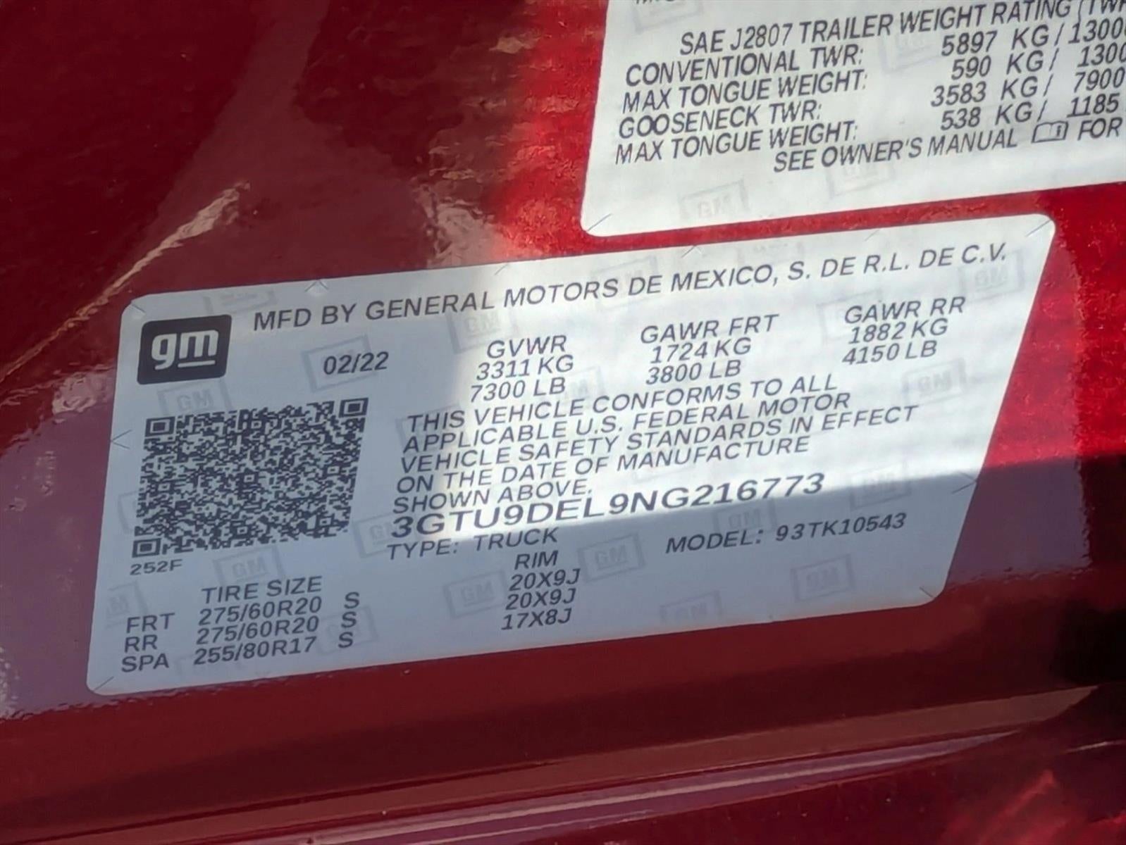 2022 GMC Sierra 1500 Limited Crew Cab Short Box 4-Wheel Drive SLT