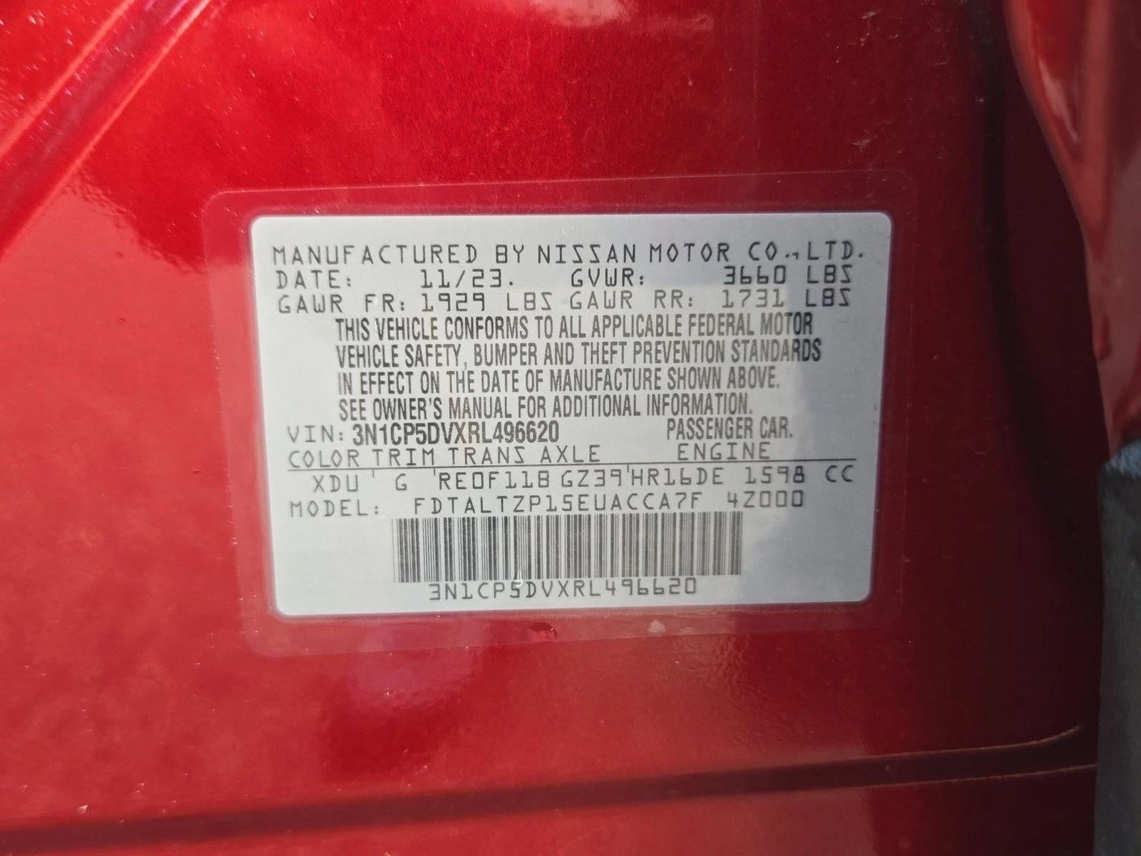 2024 Nissan Kicks SR FWD
