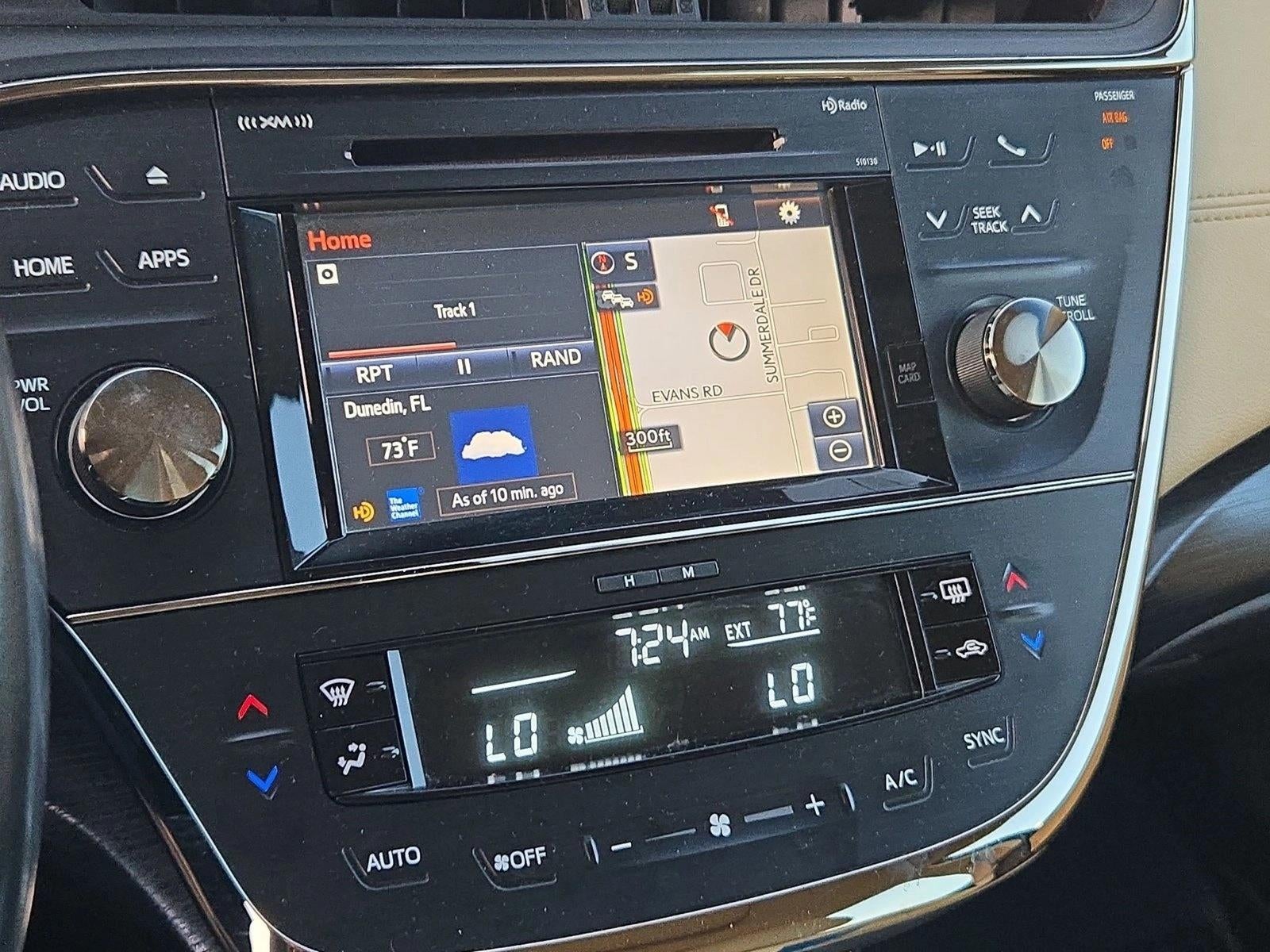 2018 Toyota Avalon Touring (Natl)