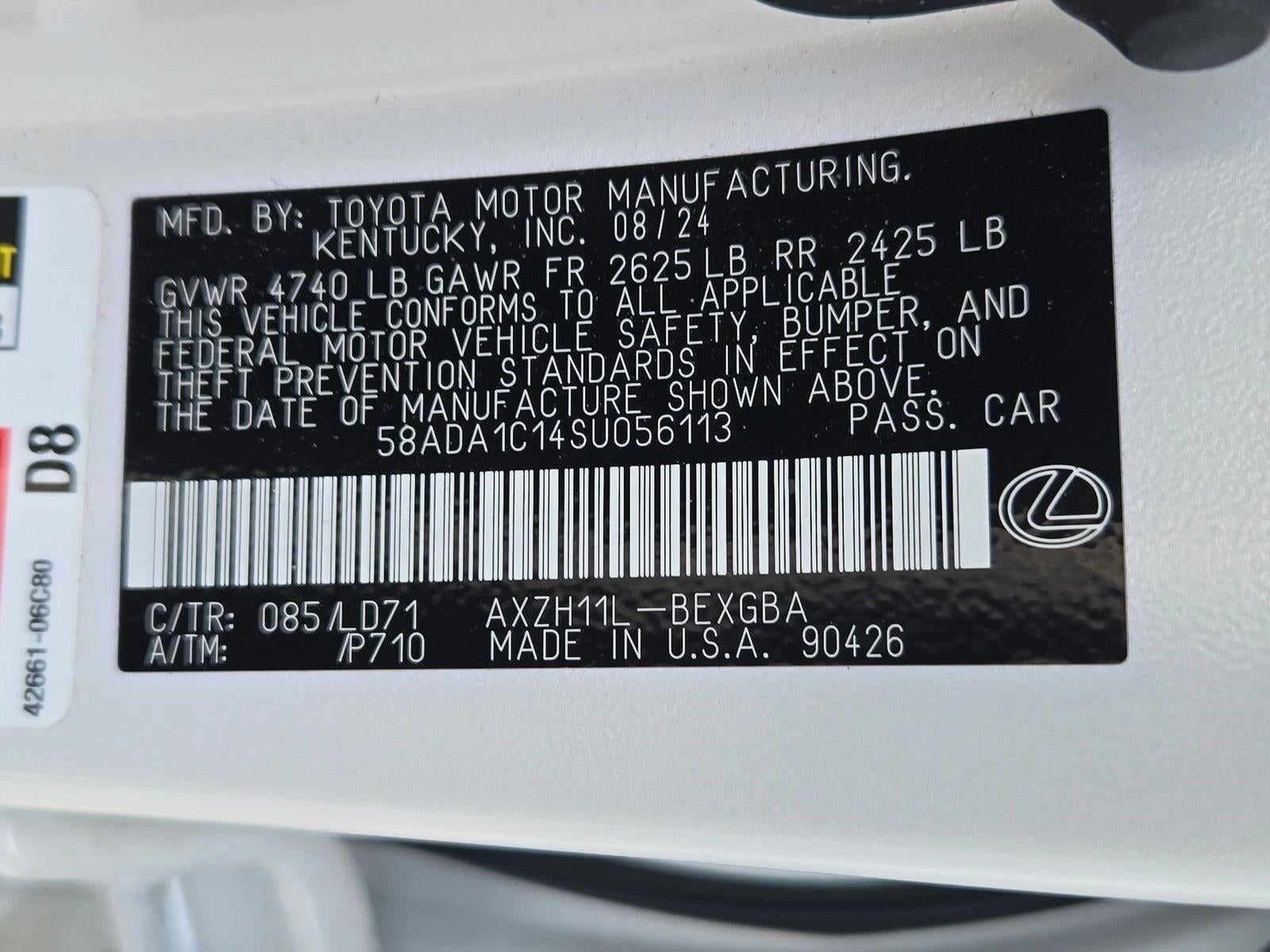 2025 Lexus ES 300h FWD