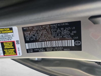 2025 Lexus ES 350 FWD