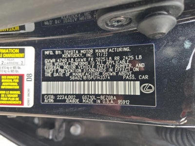 2023 Lexus ES 350 FWD