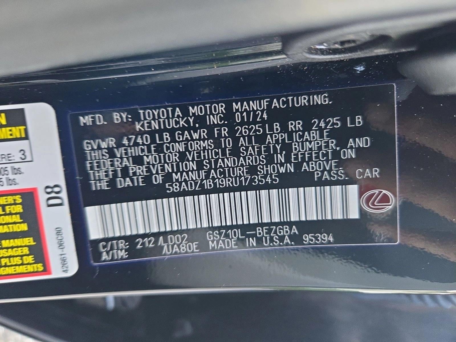 2024 Lexus ES 350 FWD