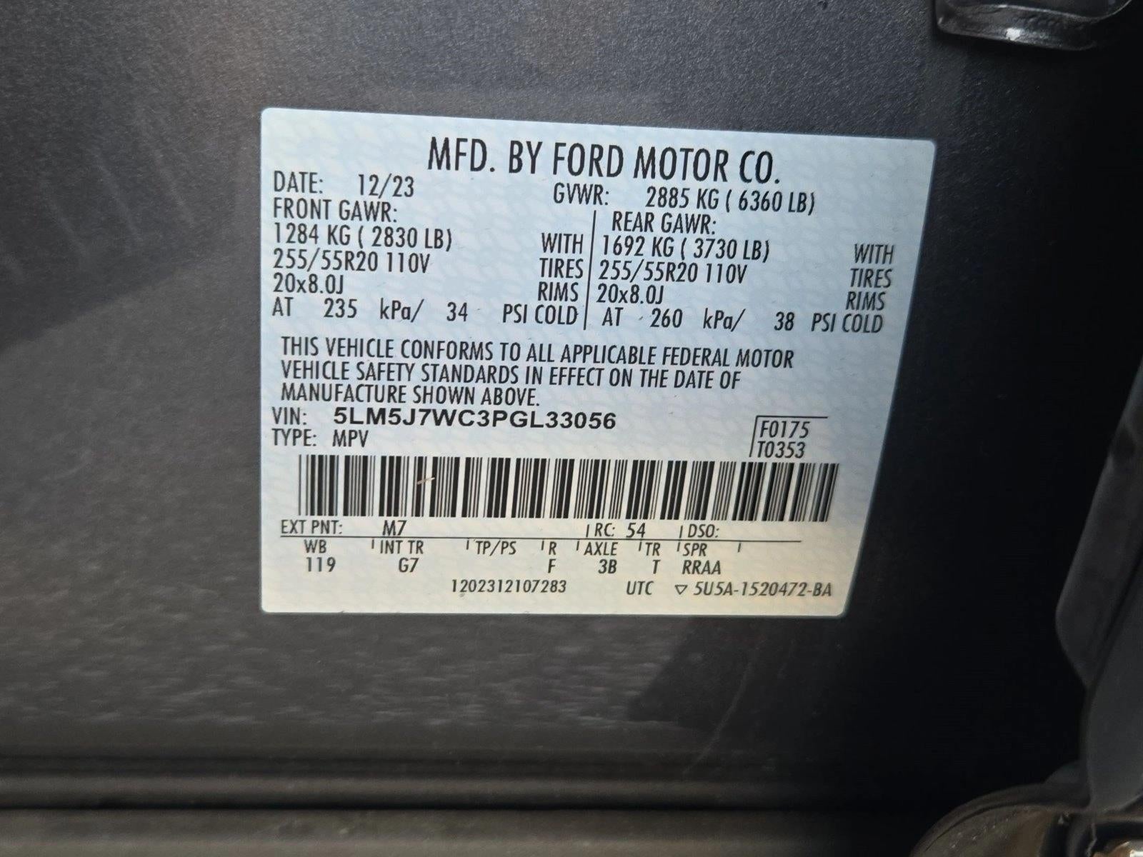 2023 Lincoln Aviator Reserve RWD