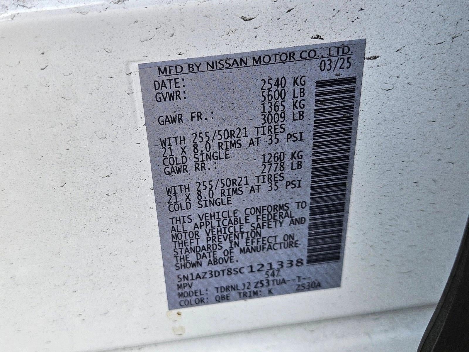 2025 Nissan Murano AWD Platinum