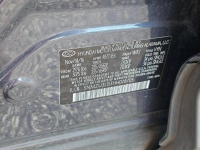 2017 Hyundai Santa Fe Sport 2.4L Auto
