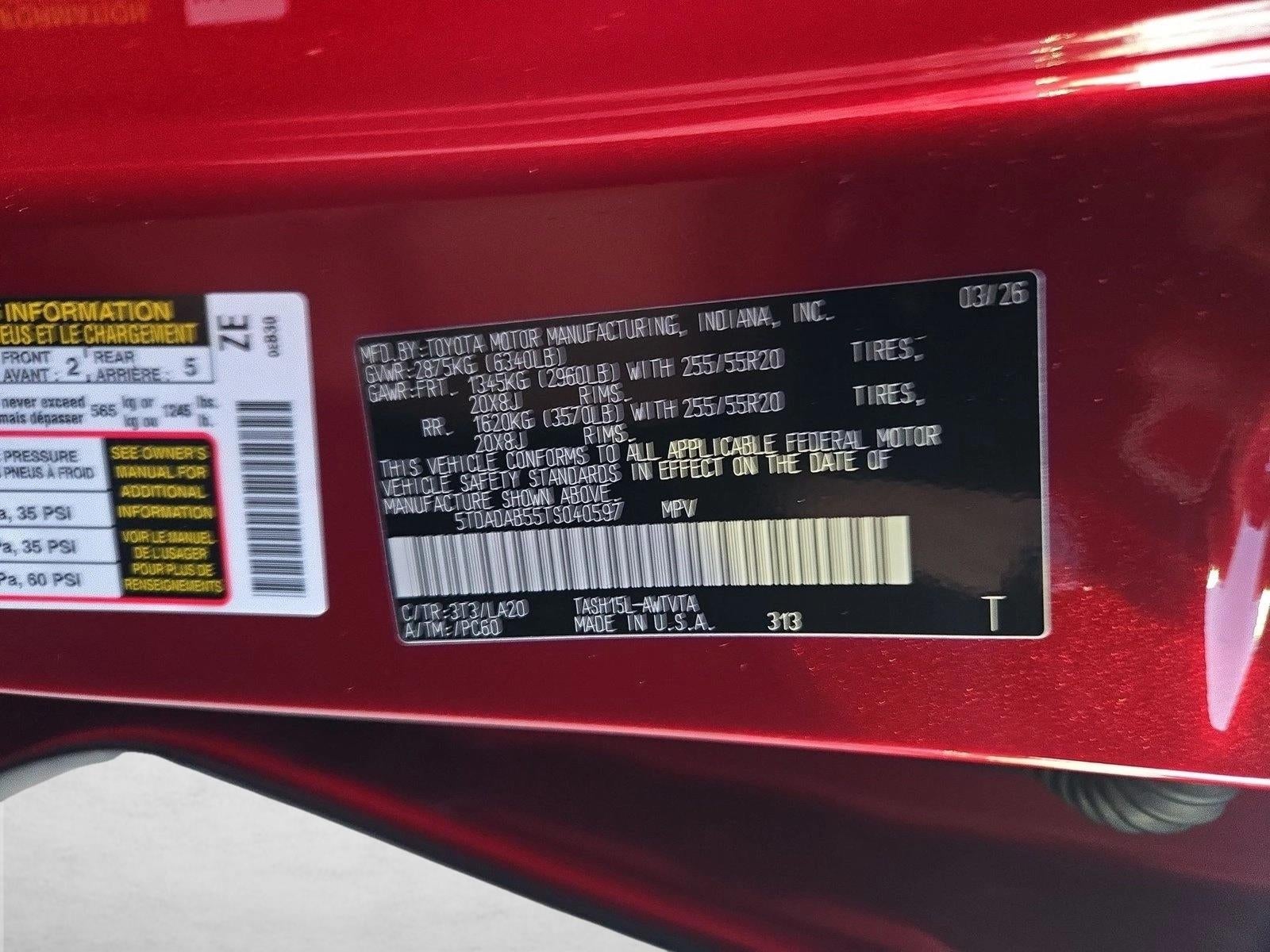 2026 Toyota Grand Highlander Hybrid MAX Limited AWD (Natl)
