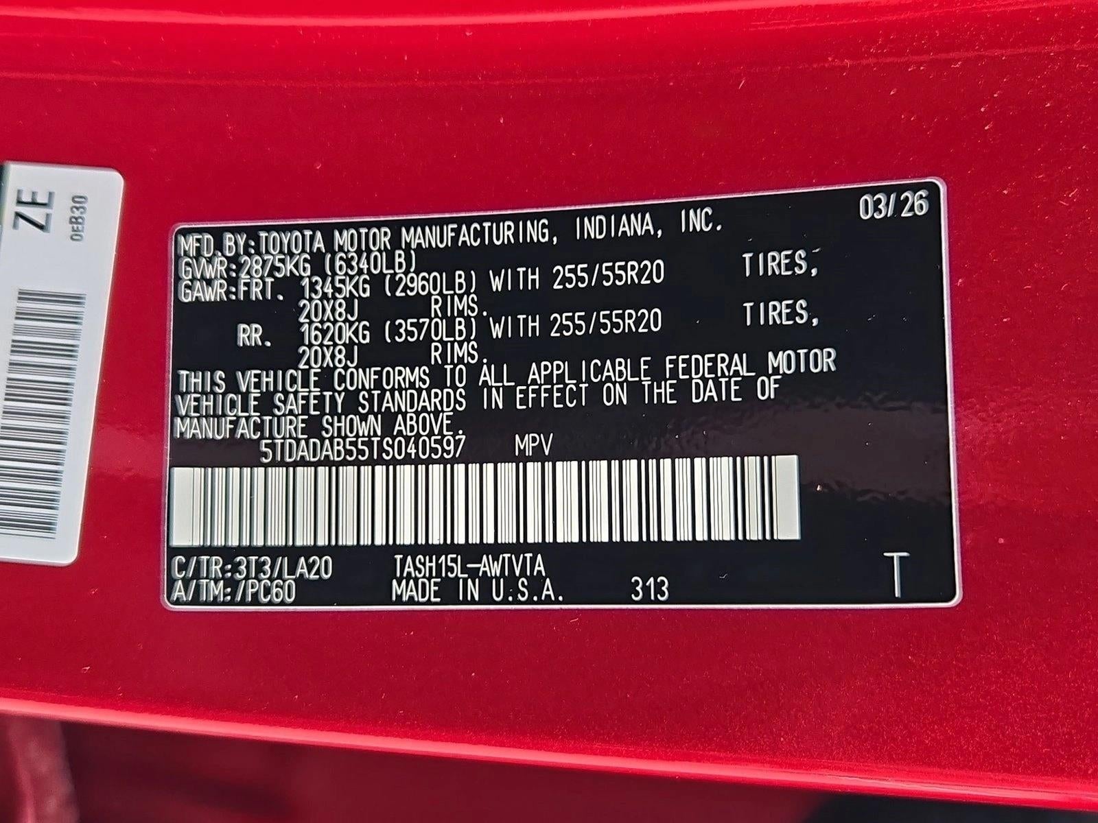 2026 Toyota Grand Highlander Hybrid MAX Limited AWD (Natl)