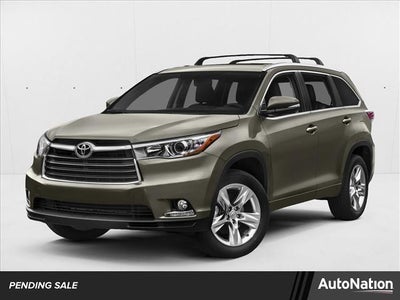 2016 Toyota Highlander FWD 4dr V6 Limited (GS)