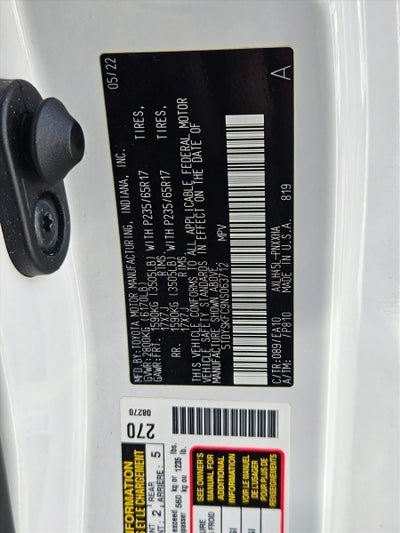 2022 Toyota Sienna XLE AWD 7-Passenger (Natl)