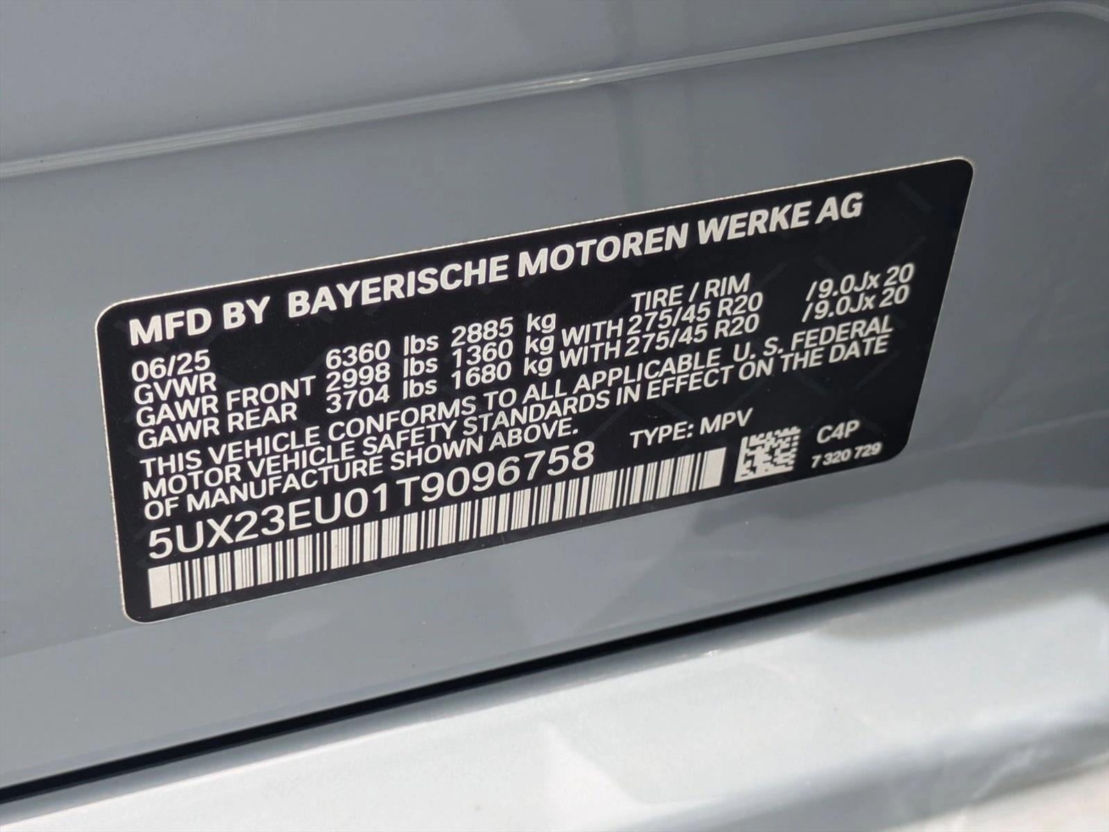 2026 BMW X5 xDrive40i Sports Activity Vehicle