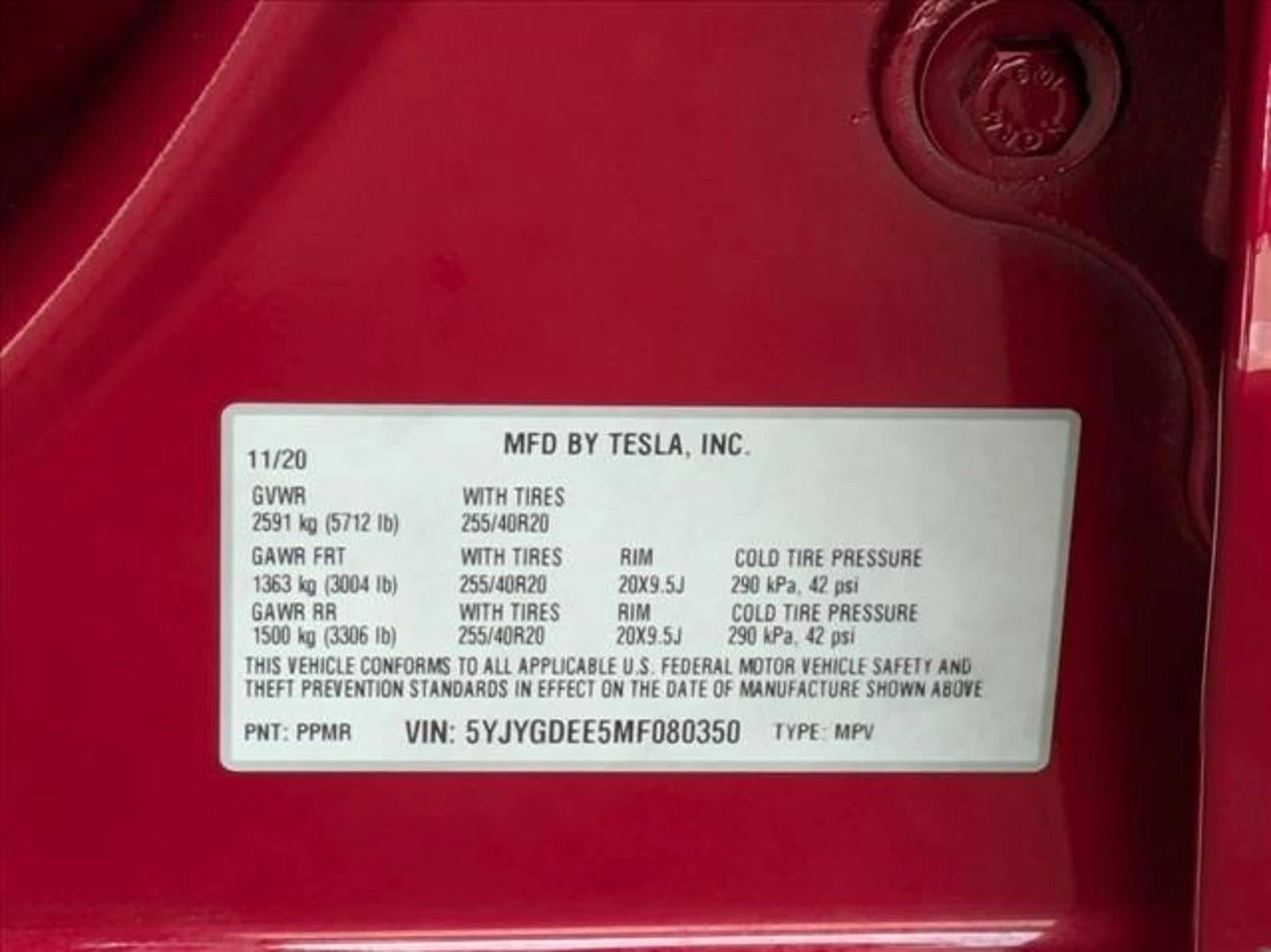 2021 Tesla Model Y Long Range AWD