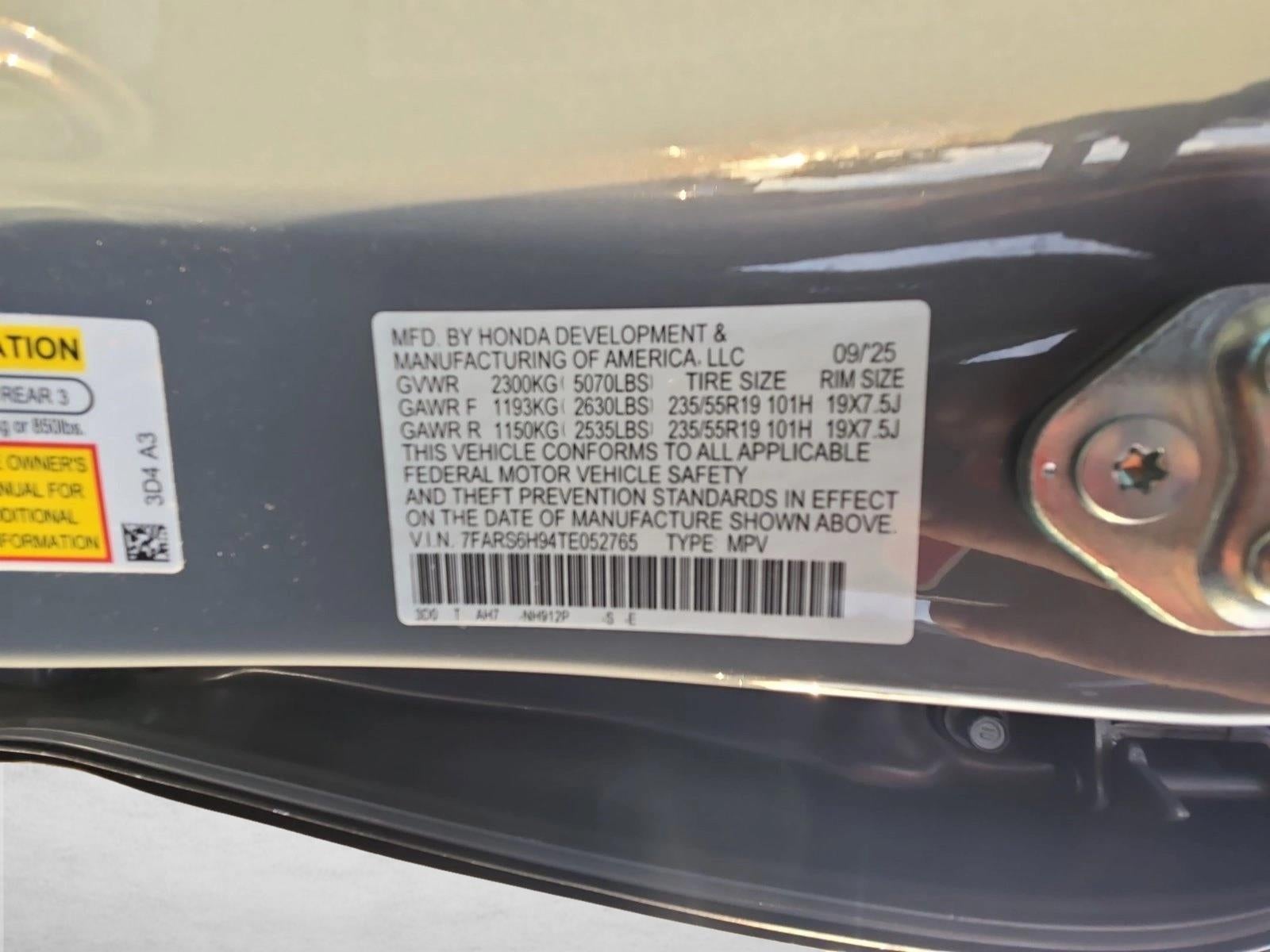 2026 Honda CR-V Hybrid Sport Touring AWD