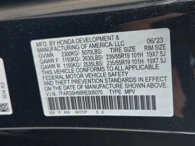 2024 Honda CR-V Hybrid Sport Touring AWD