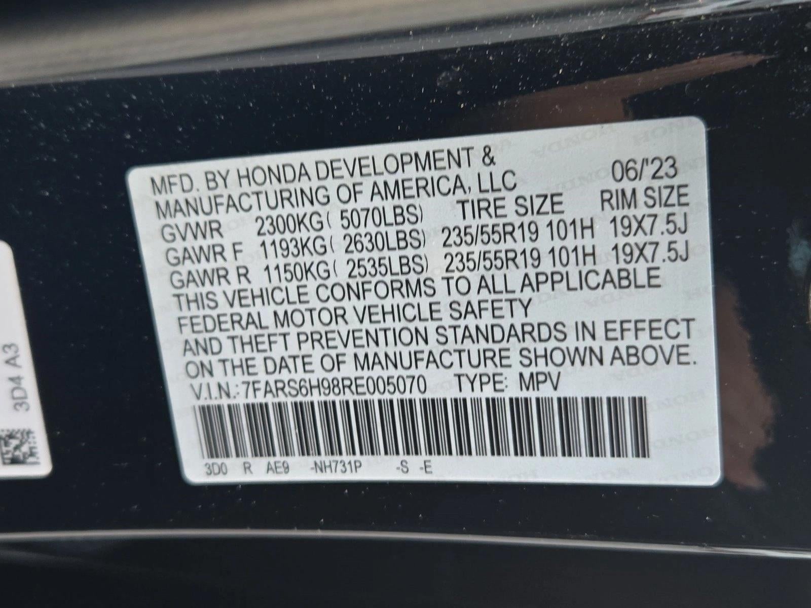 2024 Honda CR-V Hybrid Sport Touring AWD