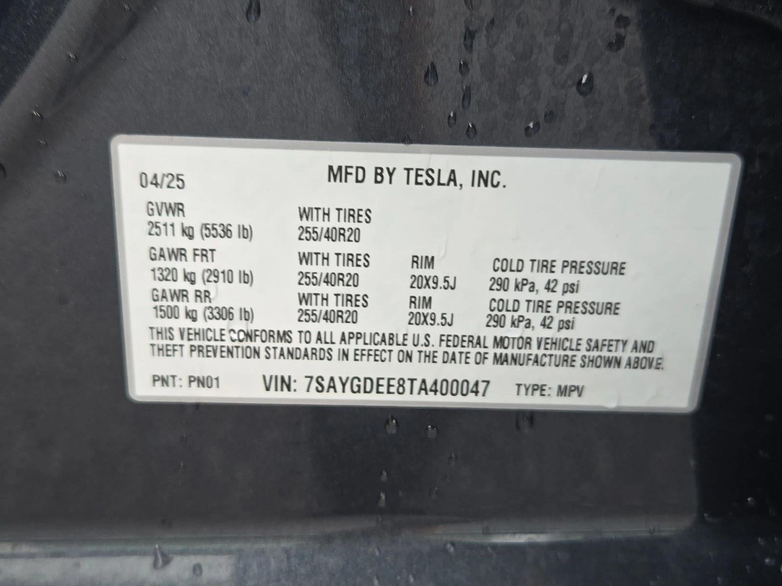 2026 Tesla Model Y Long Range Launch Series AWD *Ltd Avail*