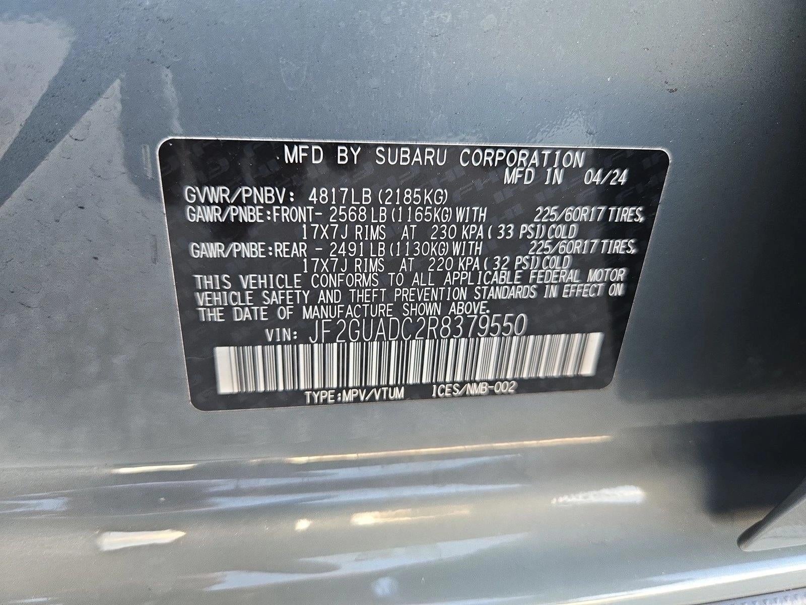 2024 Subaru Crosstrek Premium AWD