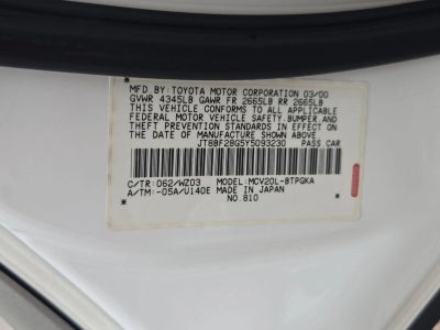 2000 Lexus ES 300 