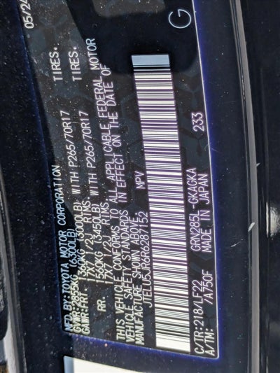 2024 Toyota 4Runner TRD Pro 4WD (Natl)