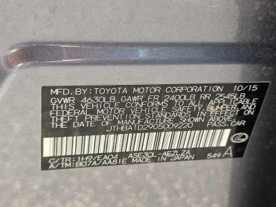 2016 Lexus IS Turbo 4dr Sdn