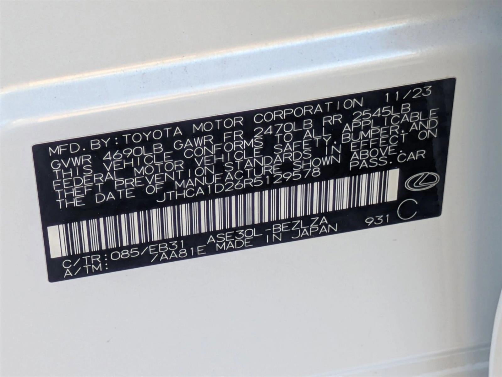 2024 Lexus IS 300 RWD