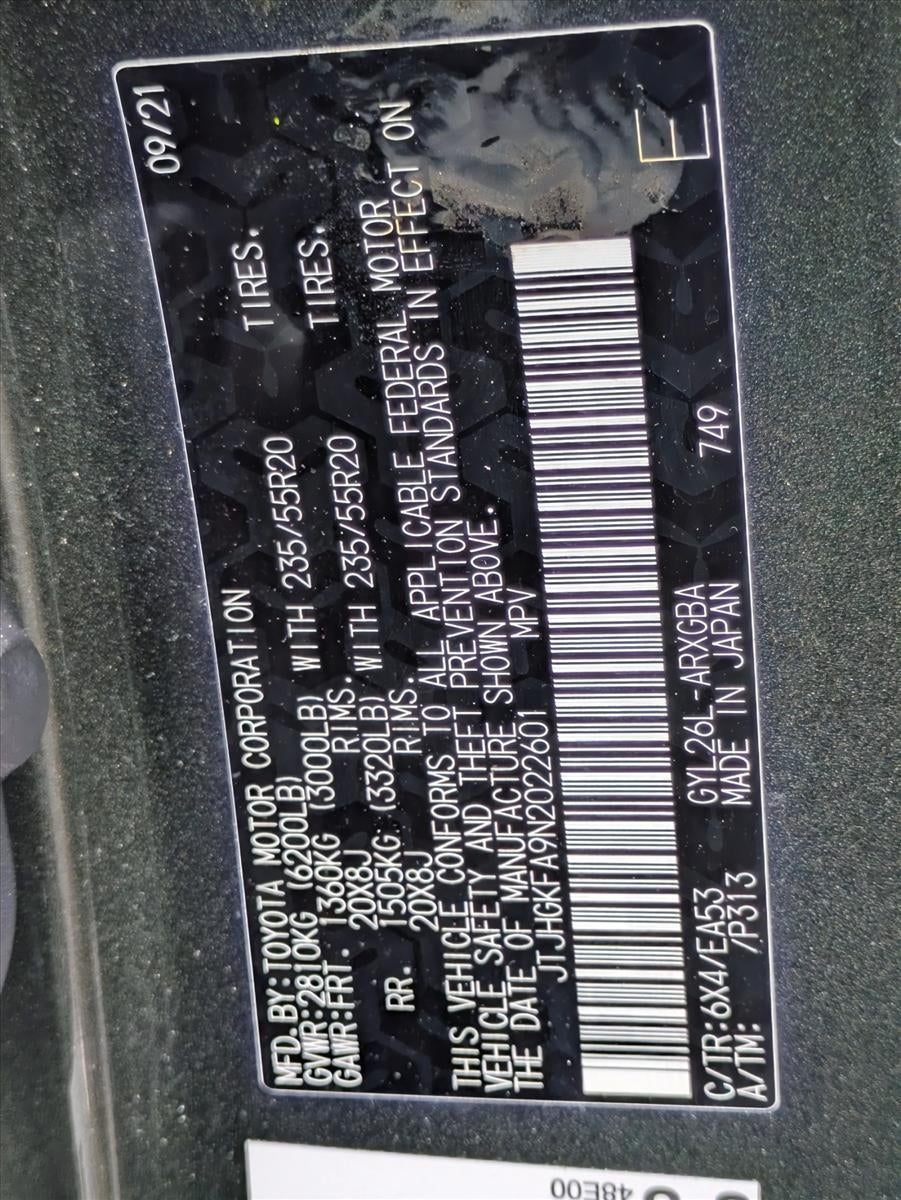 2022 Lexus RX 450hL AWD