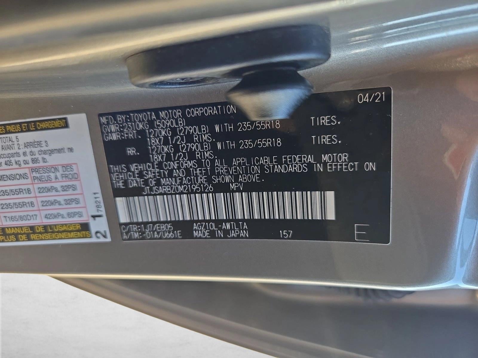 2021 Lexus NX 300 F SPORT FWD