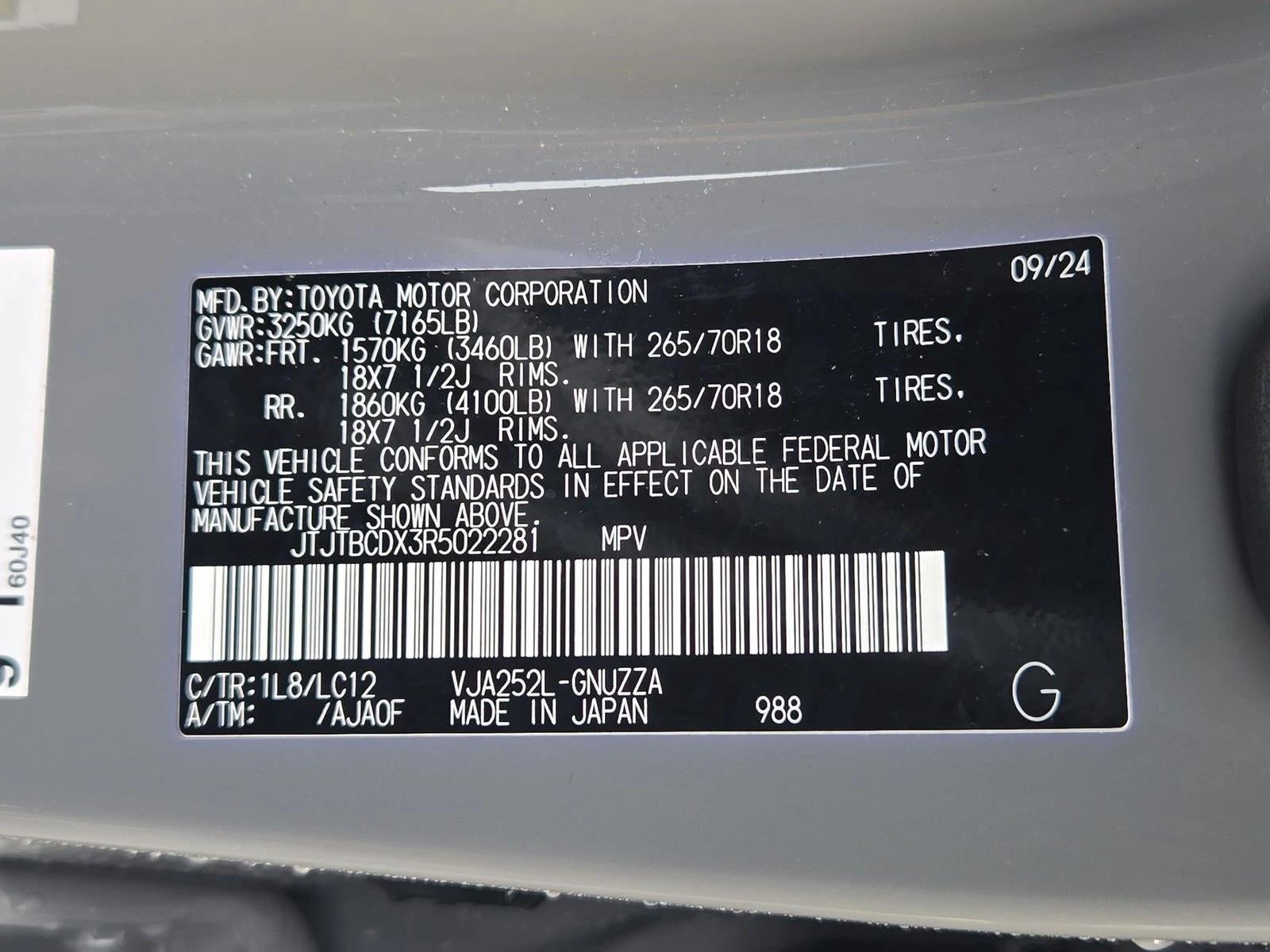 2024 Lexus GX 550 Overtrail 4WD
