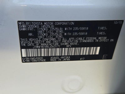 2016 Toyota RAV4 FWD 4dr SE (Natl)