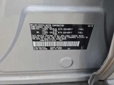 2018 Toyota RAV4 XLE FWD (GS)