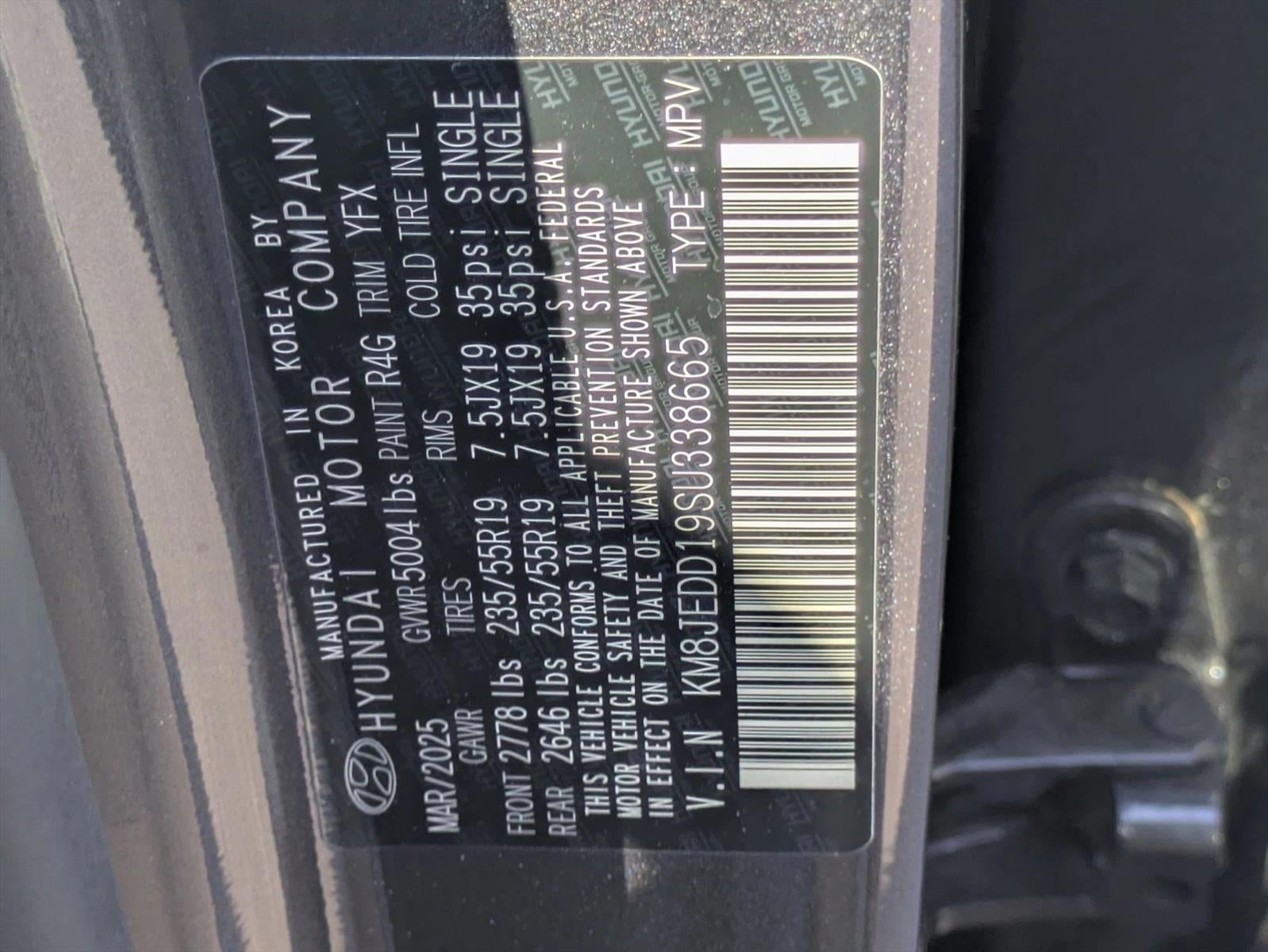 2025 Hyundai TUCSON Hybrid Limited AWD