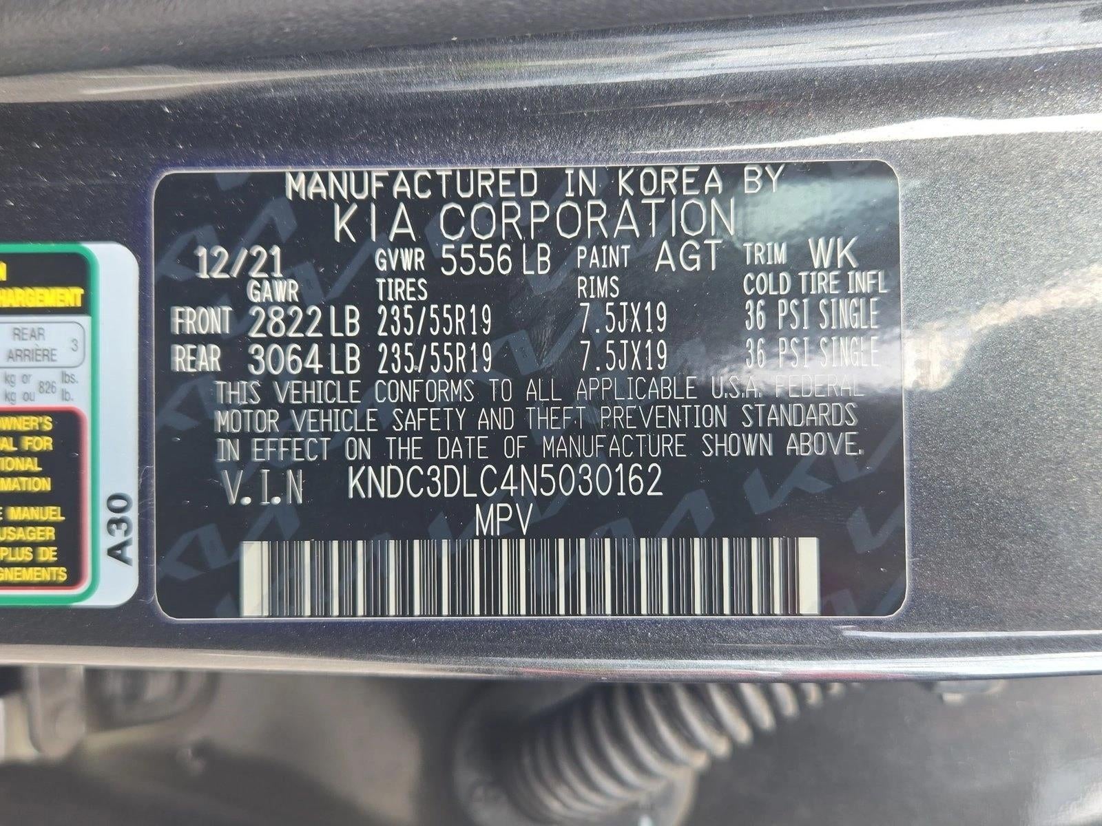 2022 Kia EV6 Wind AWD
