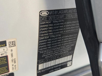 2020 Land Rover Range Rover Autobiography SWB
