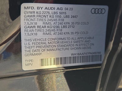 2023 Audi A4 allroad Premium Plus 45 TFSI quattro