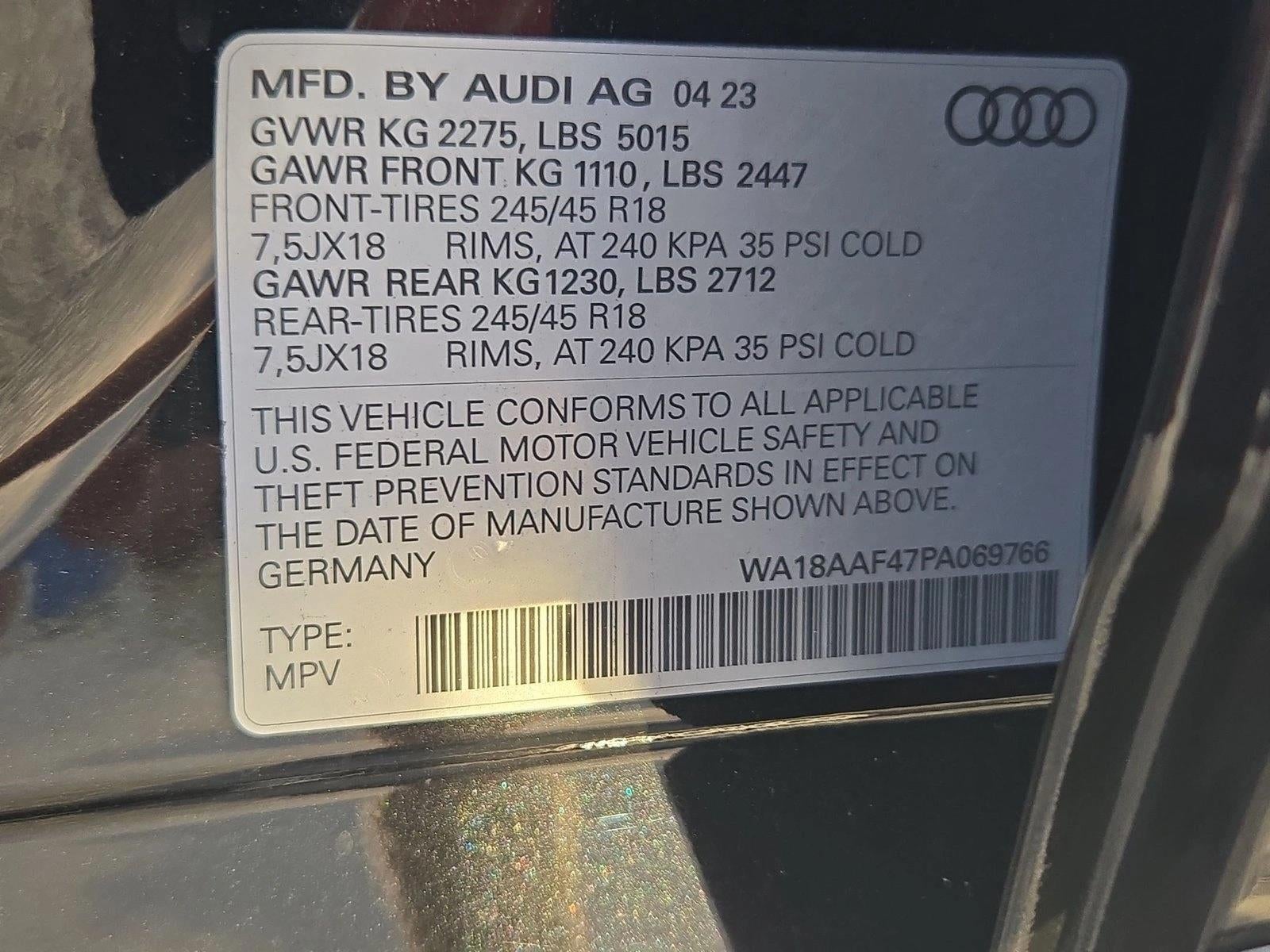 2023 Audi A4 allroad Premium Plus 45 TFSI quattro