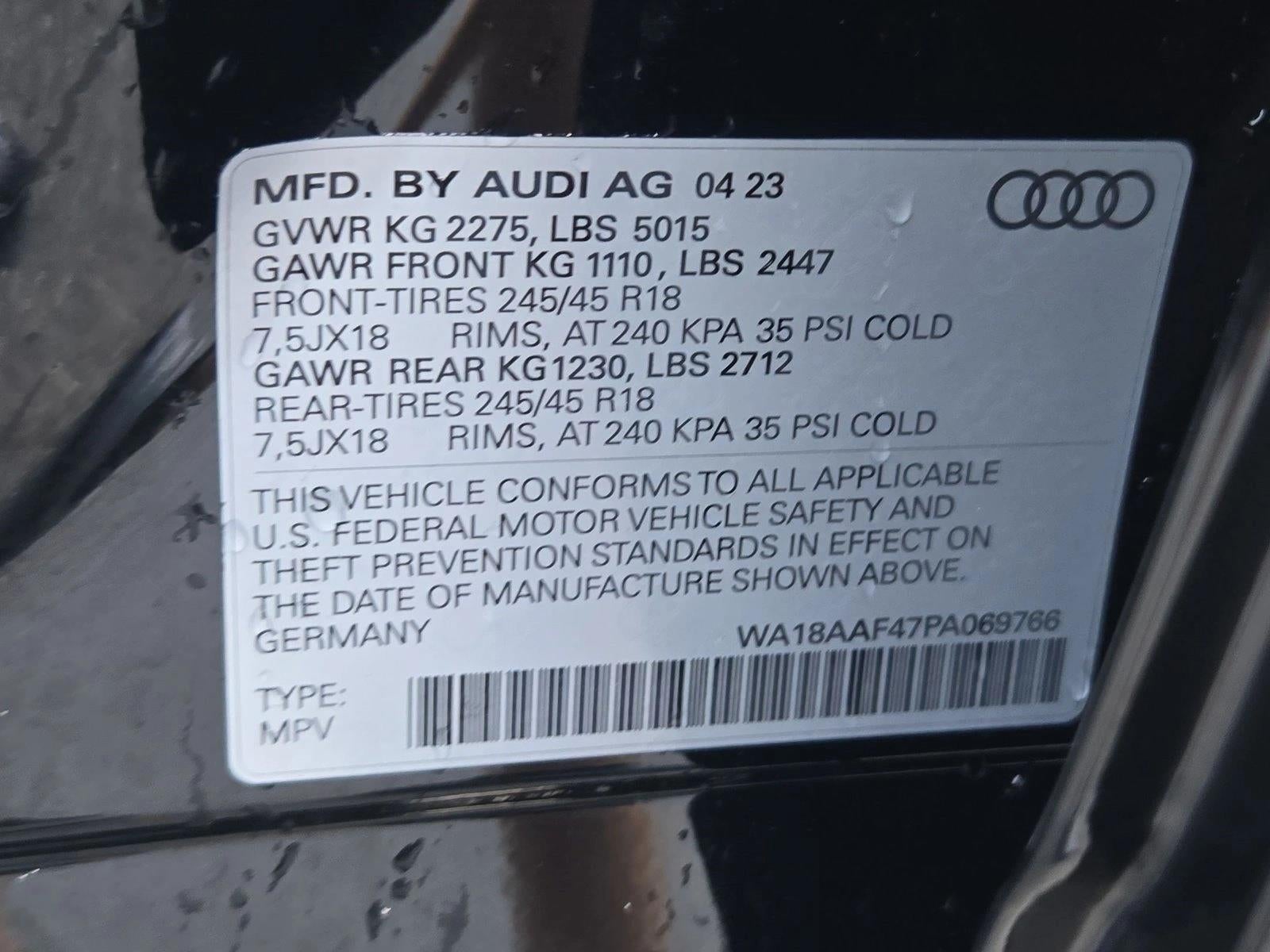 2023 Audi A4 allroad Premium Plus 45 TFSI quattro